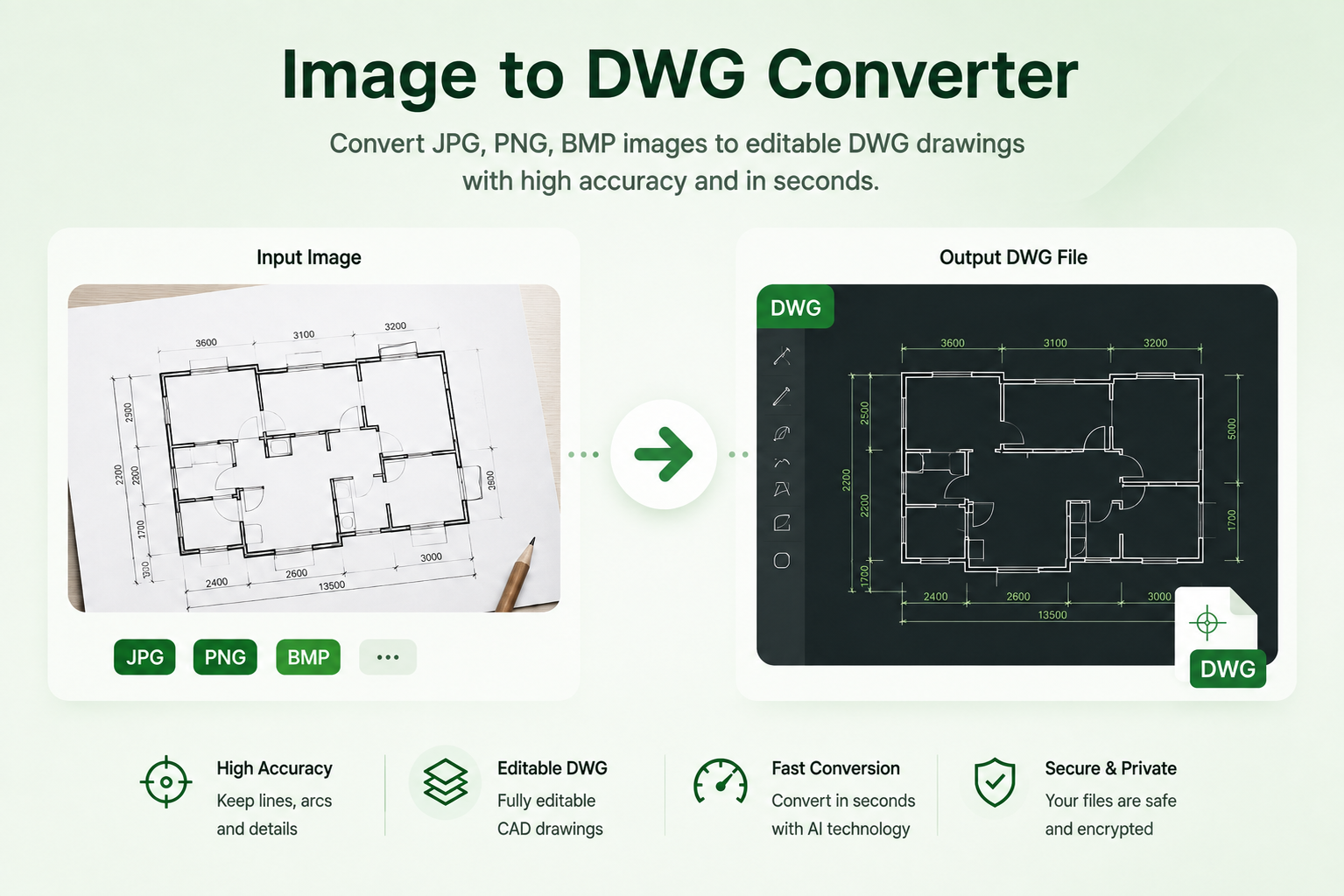 Image to DWG Converter